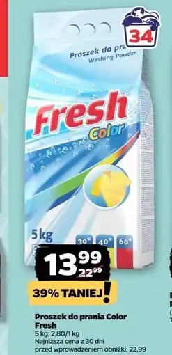 Netto Proszek do prania kolorowego Fresh (Velvet Group) oferta