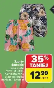 Carrefour Szorty damskie m-xxl oferta