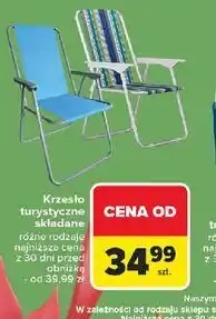 Carrefour Krzesełko turystyczne składane oferta