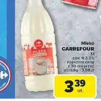 Carrefour Mleko 3.2% Carrefour Classic oferta