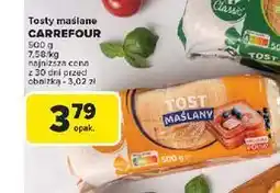 Carrefour Chleb tostowy maślany Carrefour oferta