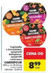 Carrefour Spaghetti bolognese Carrefour Bon Appetit! oferta