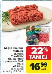 Carrefour Mięso mielone wołowe Carrefour Targ Świeżości oferta