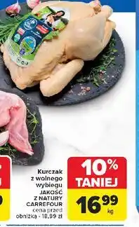 Carrefour Kurczak z chowu wybiegowego Jakość Z Natury Carrefour oferta