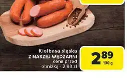 Carrefour Kiełbasa śląska Nasza Wędzarnia Carrefour oferta