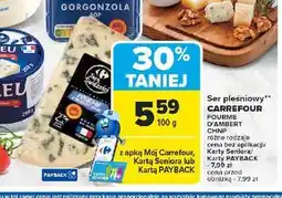 Carrefour Ser fourme d'ambert chnp Carrefour Targ Świeżości oferta