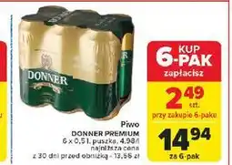 Carrefour Piwo Donner Premium oferta