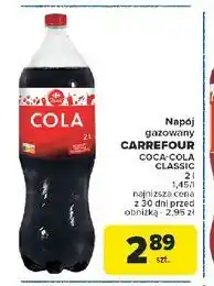 Carrefour Napój cola Carrefour oferta