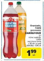 Carrefour Oranżada czerwona Carrefour oferta