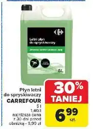 Carrefour Płyn do spryskiwaczy letni Carrefour oferta