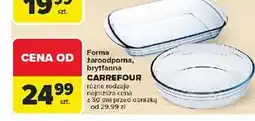 Carrefour Forma żaroodporna okrągła Carrefour oferta