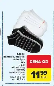 Carrefour Stopki dziecięce Tex oferta