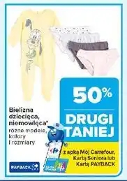 Carrefour Bielizna niemowlęca oferta