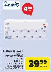 Carrefour Żarówki Simpl oferta