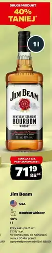 Netto Bourbon Jim Beam White Label oferta