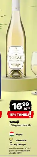 Netto Wino półsłodkie Tokaji oferta