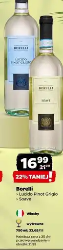 Netto Wino Borelli Lucido Pinot Grigio oferta