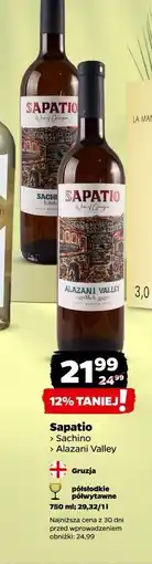 Netto Wino Sapatio Sachino oferta
