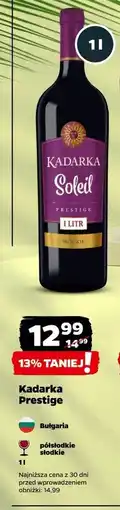Netto Wino słodkie Kadarka Soleil Prestige Red oferta
