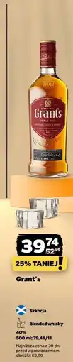 Netto Whisky Grant's Triple Wood oferta