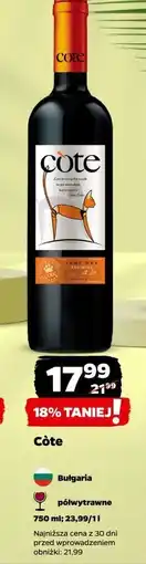 Netto Wino Cote Red Semi-Dry oferta