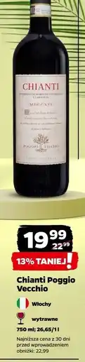 Netto Wino wytrawne Chianti Poggio Vecchio oferta