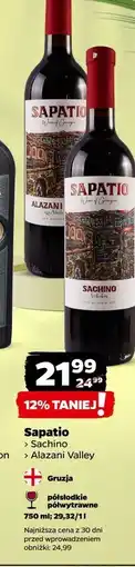 Netto Wino Sapatio Alazani Valley oferta
