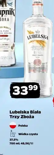 Netto Wódka Lubelska Biała Trzy Zboża oferta