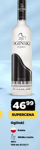 Netto Wódka Ogiński Vodka oferta