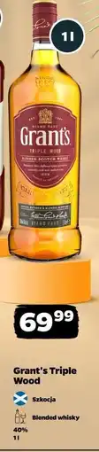Netto Whisky Grant's Triple Wood oferta