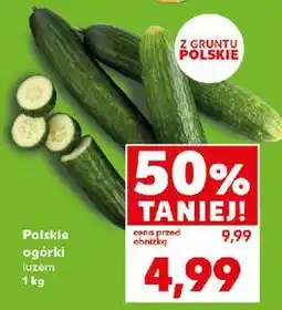 Kaufland Ogórek polski oferta