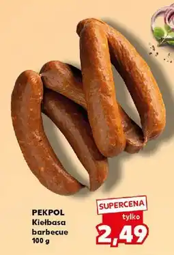 Kaufland Kiełbasa barbecue Pekpol oferta