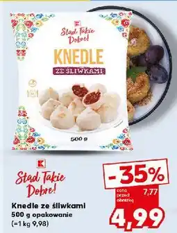 Kaufland Knedle ze śliwkami K-Classic Stąd Takie Dobre! oferta