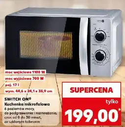 Kaufland Kuchenka mikrofalowa 700 w Switch On oferta