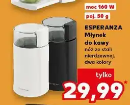 Kaufland Młynek do kawy 160w biały Esperanza oferta