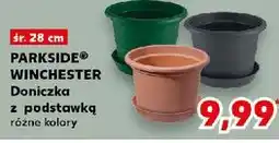 Kaufland Doniczka z podstawką 28 cm Parkside oferta