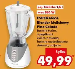 Kaufland Blender pina colada ekm0023e Esperanza oferta