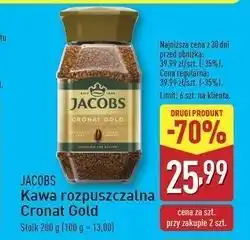 ALDI Kawa Jacobs Cronat Gold oferta