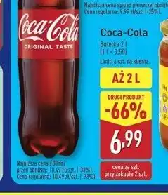 ALDI Napój Coca-Cola oferta