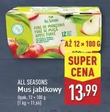 ALDI Mus jabłkowy All Seasons oferta