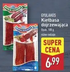 ALDI Kiełbasa dojrzewająca gyulai łagodna Gyulahus oferta