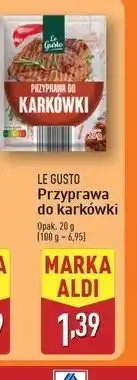 ALDI Przyprawa do karkówki Le Gusto oferta