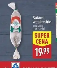 ALDI Salami węgierskie oferta