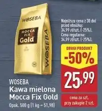 ALDI Kawa Woseba Mocca Fix Gold oferta
