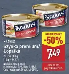 ALDI Szynka premium Krakus Animex oferta