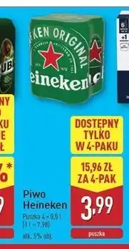 ALDI Piwo Heineken oferta