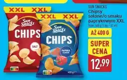 ALDI Chipsy paprykowe Sun Snacks oferta