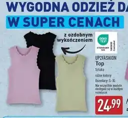 ALDI Top damski z koronką s-xl Up2Fashion oferta