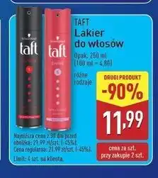 ALDI Lakier do włosów 4 Taft Shine oferta
