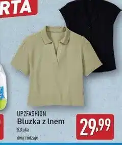 ALDI Bluzka z lnem m-xl Up2Fashion oferta